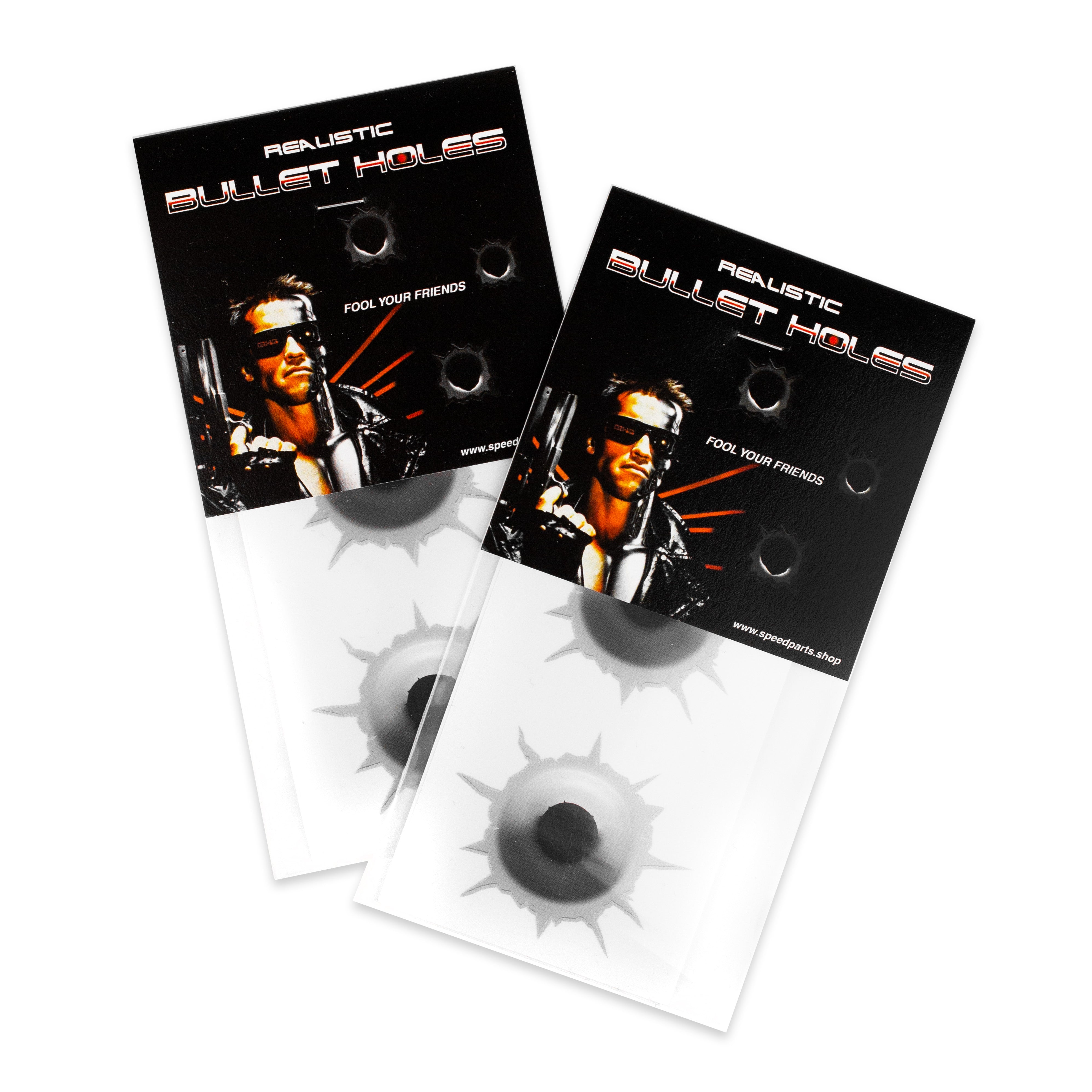 Bullet Hole Sticker Pack