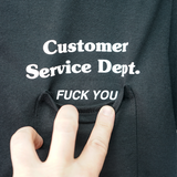 Customer Service Department Pocket Tee
